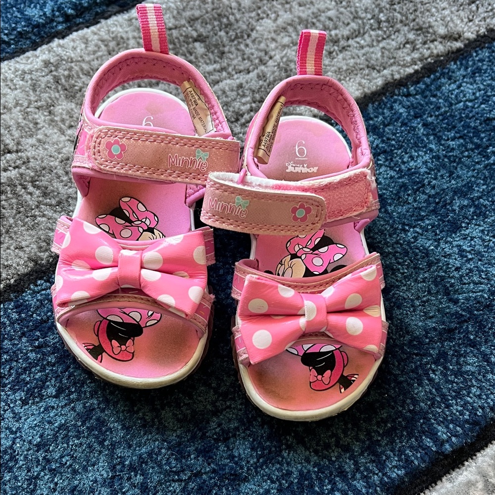 Disney Minnie Mouse Pink Sandals